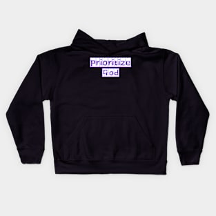 First priorities Kids Hoodie